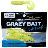 Съедобная силиконовая приманка RUBICON Crazy Bait MG 4.8g, 76mm, цвет 055 (6 шт) Съедобная силиконовая приманка RUBICON Crazy Bait MG 4.8g, 76mm, цвет 055 (6 шт)