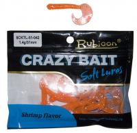 Съедобная силиконовая приманка RUBICON Crazy Bait CKTL 1.4g, 51mm, цвет 042 (10 шт) Съедобная силиконовая приманка RUBICON Crazy Bait CKTL 1.4g, 51mm, цвет 042 (10 шт)