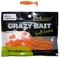 Съедобная силиконовая приманка RUBICON Crazy Bait IG 1.4g, 45mm, цвет 042 (12 шт) Съедобная силиконовая приманка RUBICON Crazy Bait IG 1.4g, 45mm, цвет 042 (12 шт)