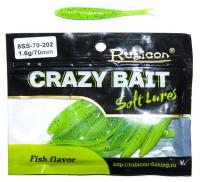Съедобная силиконовая приманка RUBICON Crazy Bait SS 1.6g, 70mm, цвет 202 (12 шт) Съедобная силиконовая приманка RUBICON Crazy Bait SS 1.6g, 70mm, цвет 202 (12 шт)
