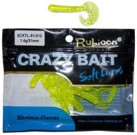 Съедобная силиконовая приманка RUBICON Crazy Bait CKTL 1.4g, 51mm, цвет 012 (10 шт) Съедобная силиконовая приманка RUBICON Crazy Bait CKTL 1.4g, 51mm, цвет 012 (10 шт)