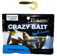 Съедобная силиконовая приманка RUBICON Crazy Bait CTC 1.1g, 50mm, цвет 002 (12 шт) Съедобная силиконовая приманка RUBICON Crazy Bait CTC 1.1g, 50mm, цвет 002 (12 шт)
