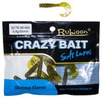 Съедобная силиконовая приманка RUBICON Crazy Bait CTE 0.8g, 50mm, цвет 002 (12 шт) Съедобная силиконовая приманка RUBICON Crazy Bait CTE 0.8g, 50mm, цвет 002 (12 шт)