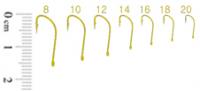 Крючки RUBICON Gold Wing KH11018-10 (10 шт.)