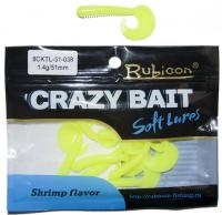 Съедобная силиконовая приманка RUBICON Crazy Bait CKTL 1.4g, 51mm, цвет 038 (10 шт) Съедобная силиконовая приманка RUBICON Crazy Bait CKTL 1.4g, 51mm, цвет 038 (10 шт)