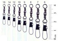 Вертлюг Rubicon Barrel Swivel w/Interlock Snap 71017-08 №8, тест 17кг. Вертлюг Rubicon Barrel Swivel w/Interlock Snap 71017-08 №8, тест 17кг.