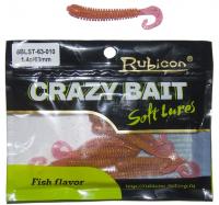 Съедобная силиконовая приманка RUBICON Crazy Bait BLST 1.4g, 63mm, цвет 010 (10 шт) Съедобная силиконовая приманка RUBICON Crazy Bait BLST 1.4g, 63mm, цвет 010 (10 шт)