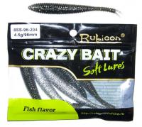 Съедобная силиконовая приманка RUBICON Crazy Bait SS 4.5g, 96mm, цвет 204 (6 шт) Съедобная силиконовая приманка RUBICON Crazy Bait SS 4.5g, 96mm, цвет 204 (6 шт)