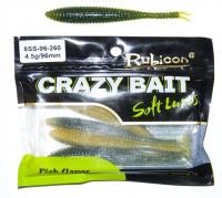 Съедобная силиконовая приманка RUBICON Crazy Bait SS 4.5g, 96mm, цвет 260 (6 шт) Съедобная силиконовая приманка RUBICON Crazy Bait SS 4.5g, 96mm, цвет 260 (6 шт)