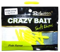 Съедобная силиконовая приманка RUBICON Crazy Bait WMB 0.8g, 35mm, цвет 038 (12 шт) Съедобная силиконовая приманка RUBICON Crazy Bait WMB 0.8g, 35mm, цвет 038 (12 шт)
