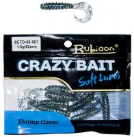 Съедобная силиконовая приманка RUBICON Crazy Bait CTD 1.5g, 60mm, цвет 007 (10 шт) Съедобная силиконовая приманка RUBICON Crazy Bait CTD 1.5g, 60mm, цвет 007 (10 шт)