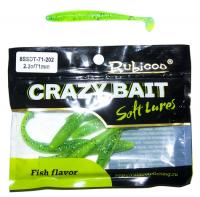 Съедобная силиконовая приманка RUBICON Crazy Bait SSDT 2.3g, 71mm, цвет 202 (8 шт) Съедобная силиконовая приманка RUBICON Crazy Bait SSDT 2.3g, 71mm, цвет 202 (8 шт)