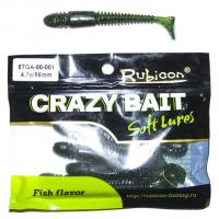Съедобная силиконовая приманка RUBICON Crazy Bait TGA 4.7g, 86mm, цвет 001 (6 шт) Съедобная силиконовая приманка RUBICON Crazy Bait TGA 4.7g, 86mm, цвет 001 (6 шт)