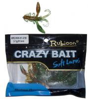 Съедобная силиконовая приманка RUBICON Crazy Bait RCKW 2.1g, 51mm, цвет 216 (10 шт) Съедобная силиконовая приманка RUBICON Crazy Bait RCKW 2.1g, 51mm, цвет 216 (10 шт)