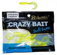 Съедобная силиконовая приманка RUBICON Crazy Bait CTE 0.8g, 50mm, цвет 012 (12 шт) Съедобная силиконовая приманка RUBICON Crazy Bait CTE 0.8g, 50mm, цвет 012 (12 шт)