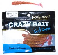 Съедобная силиконовая приманка RUBICON Crazy Bait SWMP 2.2g, 80mm, цвет 010 (8 шт) Съедобная силиконовая приманка RUBICON Crazy Bait SWMP 2.2g, 80mm, цвет 010 (8 шт)