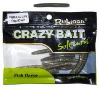 Съедобная силиконовая приманка RUBICON Crazy Bait WMA 1.6g, 50mm, цвет 218 (12 шт) Съедобная силиконовая приманка RUBICON Crazy Bait WMA 1.6g, 50mm, цвет 218 (12 шт)
