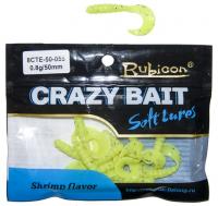 Съедобная силиконовая приманка RUBICON Crazy Bait CTE 0.8g, 50mm, цвет 055 (12 шт) Съедобная силиконовая приманка RUBICON Crazy Bait CTE 0.8g, 50mm, цвет 055 (12 шт)