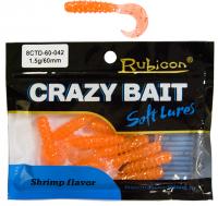 Съедобная силиконовая приманка RUBICON Crazy Bait CTD 1.5g, 60mm, цвет 042 (10 шт) Съедобная силиконовая приманка RUBICON Crazy Bait CTD 1.5g, 60mm, цвет 042 (10 шт)