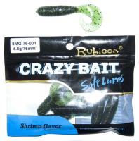 Съедобная силиконовая приманка RUBICON Crazy Bait MG 4.8g, 76mm, цвет 001 (6 шт) Съедобная силиконовая приманка RUBICON Crazy Bait MG 4.8g, 76mm, цвет 001 (6 шт)