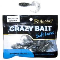 Съедобная силиконовая приманка RUBICON Crazy Bait JTL 2g, 51mm, цвет 204 (10 шт) Съедобная силиконовая приманка RUBICON Crazy Bait JTL 2g, 51mm, цвет 204 (10 шт)