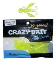 Съедобная силиконовая приманка RUBICON Crazy Bait RCKW 2.1g, 51mm, цвет 012 (10 шт) Съедобная силиконовая приманка RUBICON Crazy Bait RCKW 2.1g, 51mm, цвет 012 (10 шт)