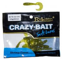Съедобная силиконовая приманка RUBICON Crazy Bait CTE 0.8g, 50mm, цвет 030 (12 шт) Съедобная силиконовая приманка RUBICON Crazy Bait CTE 0.8g, 50mm, цвет 030 (12 шт)