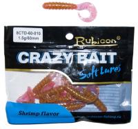 Съедобная силиконовая приманка RUBICON Crazy Bait CTD 1.5g, 60mm, цвет 010 (10 шт) Съедобная силиконовая приманка RUBICON Crazy Bait CTD 1.5g, 60mm, цвет 010 (10 шт)