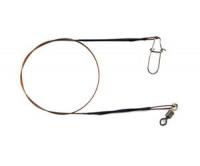 Поводок стальной Rubicon 1x7, 15kg, d=0,39mm 15cm (застеж Duo-Lock/верт Rolling) 5шт