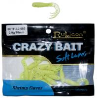 Съедобная силиконовая приманка RUBICON Crazy Bait CTF 0.9g, 40mm, цвет 055 (16 шт) Съедобная силиконовая приманка RUBICON Crazy Bait CTF 0.9g, 40mm, цвет 055 (16 шт)