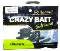 Съедобная силиконовая приманка RUBICON Crazy Bait WMB 0.8g, 35mm, цвет 001 (12 шт) Съедобная силиконовая приманка RUBICON Crazy Bait WMB 0.8g, 35mm, цвет 001 (12 шт)
