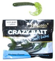 Съедобная силиконовая приманка RUBICON Crazy Bait CKTL 5.1g, 80mm, цвет 001 (7 шт) Съедобная силиконовая приманка RUBICON Crazy Bait CKTL 5.1g, 80mm, цвет 001 (7 шт)