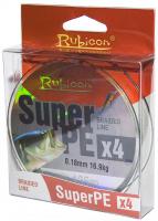 Леска плетеная RUBICON Super PE 4x 135m olive, d=0,40mm