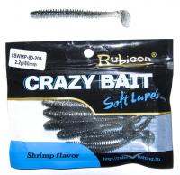 Съедобная силиконовая приманка RUBICON Crazy Bait SWMP 2.2g, 80mm, цвет 204 (8 шт) Съедобная силиконовая приманка RUBICON Crazy Bait SWMP 2.2g, 80mm, цвет 204 (8 шт)