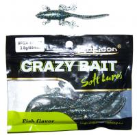 Съедобная силиконовая приманка RUBICON Crazy Bait FGA 3.8g, 80mm, цвет 007 (6 шт) Съедобная силиконовая приманка RUBICON Crazy Bait FGA 3.8g, 80mm, цвет 007 (6 шт)