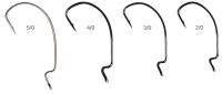 Крючки офсетные RUBICON Super Lock Worm BS2322-5/0 (10 шт.) Крючки офсетные RUBICON Super Lock Worm BS2322-5/0 (10 шт.)