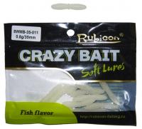 Съедобная силиконовая приманка RUBICON Crazy Bait WMB 0.8g, 35mm, цвет 011 (12 шт) Съедобная силиконовая приманка RUBICON Crazy Bait WMB 0.8g, 35mm, цвет 011 (12 шт)
