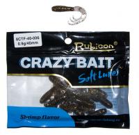 Съедобная силиконовая приманка RUBICON Crazy Bait CTF 0.9g, 40mm, цвет 006 (16 шт) Съедобная силиконовая приманка RUBICON Crazy Bait CTF 0.9g, 40mm, цвет 006 (16 шт)