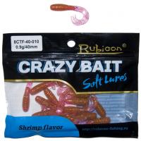 Съедобная силиконовая приманка RUBICON Crazy Bait CTF 0.9g, 40mm, цвет 010 (16 шт) Съедобная силиконовая приманка RUBICON Crazy Bait CTF 0.9g, 40mm, цвет 010 (16 шт)