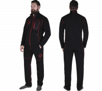 Флисовый комплект Royal Fish черн. раз.  XL