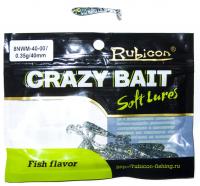 Съедобная силиконовая приманка RUBICON Crazy Bait NWM 0.35g, 40mm, цвет 007 (10 шт) Съедобная силиконовая приманка RUBICON Crazy Bait NWM 0.35g, 40mm, цвет 007 (10 шт)