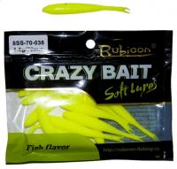 Съедобная силиконовая приманка RUBICON Crazy Bait SS 1.6g, 70mm, цвет 038 (12 шт) Съедобная силиконовая приманка RUBICON Crazy Bait SS 1.6g, 70mm, цвет 038 (12 шт)