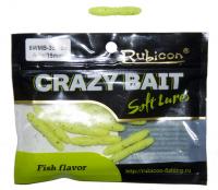Съедобная силиконовая приманка RUBICON Crazy Bait WMB 0.8g, 35mm, цвет 055 (12 шт) Съедобная силиконовая приманка RUBICON Crazy Bait WMB 0.8g, 35mm, цвет 055 (12 шт)