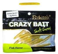 Съедобная силиконовая приманка RUBICON Crazy Bait WMA 1.6g, 50mm, цвет 217 (12 шт)
