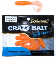 Съедобная силиконовая приманка RUBICON Crazy Bait MG 4.8g, 76mm, цвет 042 (6 шт) Съедобная силиконовая приманка RUBICON Crazy Bait MG 4.8g, 76mm, цвет 042 (6 шт)