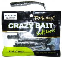 Съедобная силиконовая приманка RUBICON Crazy Bait LJ 3g, 79mm, цвет 204 (8 шт) Съедобная силиконовая приманка RUBICON Crazy Bait LJ 3g, 79mm, цвет 204 (8 шт)