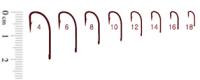 Крючки RUBICON KM013-08 (RED) (10 шт.) Крючки RUBICON KM013-08 (RED) (10 шт.)