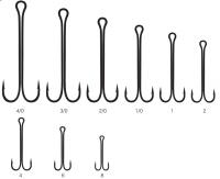 Крючки двойные RUBICON 3XL Double Hook KH11103-2/0/1 (30 шт.)