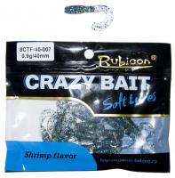 Съедобная силиконовая приманка RUBICON Crazy Bait CTF 0.9g, 40mm, цвет 007 (16 шт) Съедобная силиконовая приманка RUBICON Crazy Bait CTF 0.9g, 40mm, цвет 007 (16 шт)