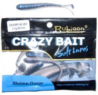 Съедобная силиконовая приманка RUBICON Crazy Bait SWMP 2.2g, 80mm, цвет 261 (8 шт) Съедобная силиконовая приманка RUBICON Crazy Bait SWMP 2.2g, 80mm, цвет 261 (8 шт)